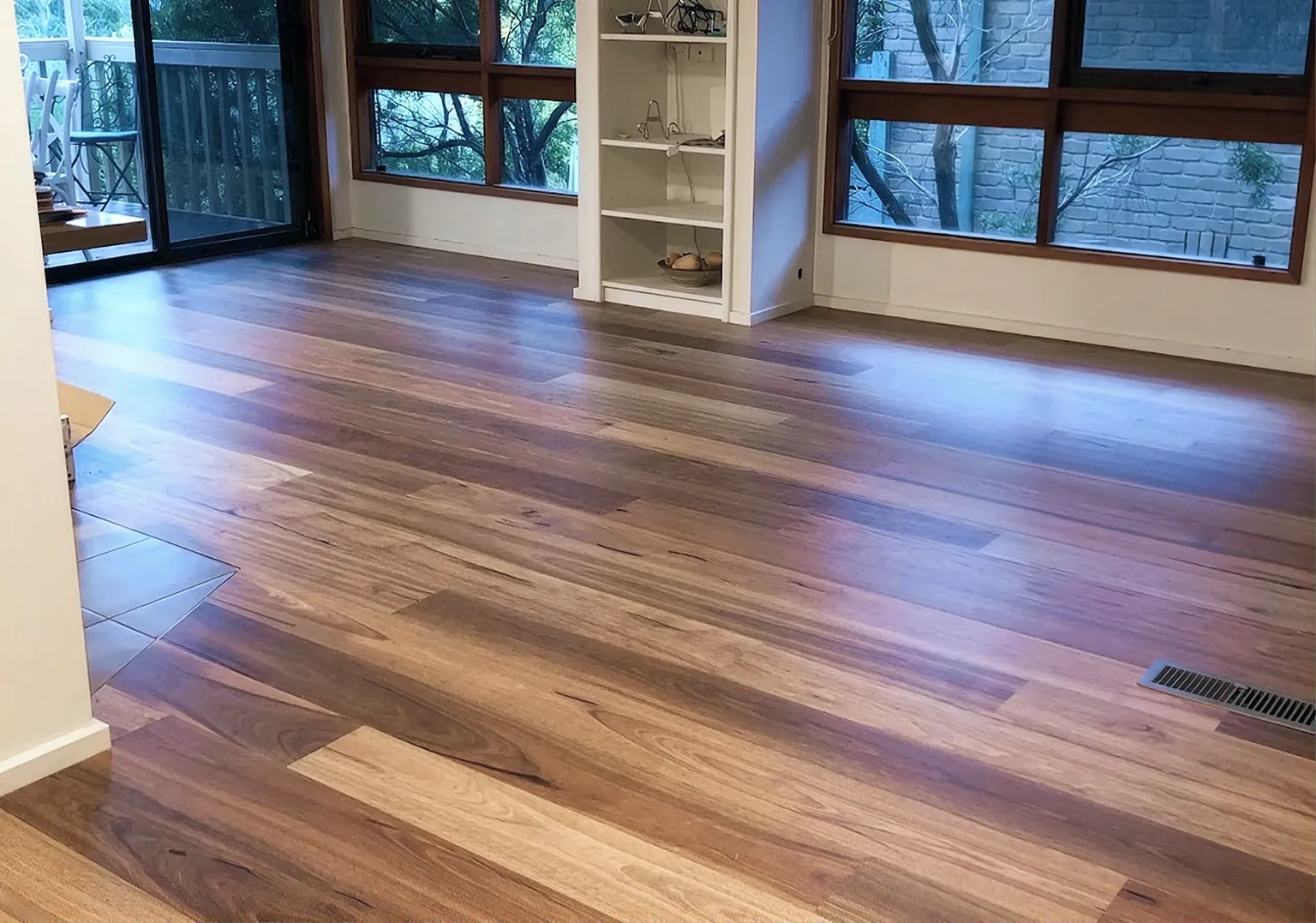 Premium spotted gum timber flooring