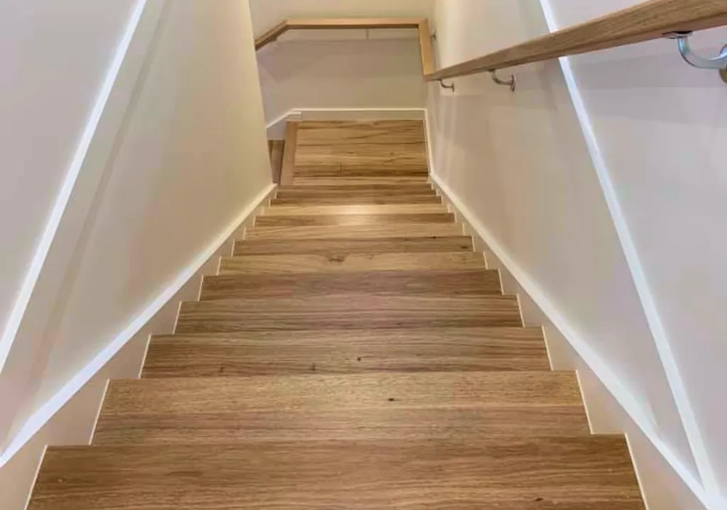 Completed timber flooring project in Melbourne